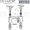 Bristan Hourglass Bath Filler Spares